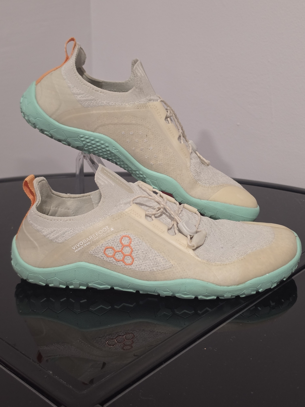 Vivo Barefoot Primus Trail Running Knit Firm Ground Sneakers Women's Size EU 39